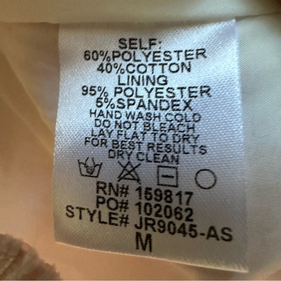 Altar’d State Strapless Blush Pink Floral Embroidered Tiered Romper Size M - Picture 9 of 9